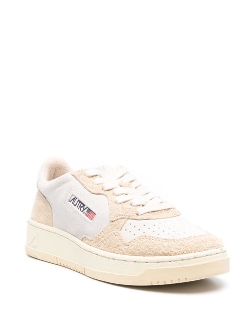 Sneakers con inserti AUTRY | AULWSH02HAIR ECRU